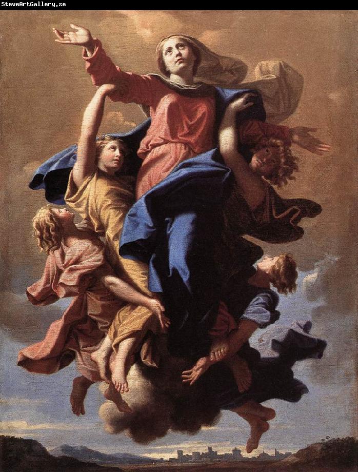 Nicolas Poussin The Assumption of the Virgin